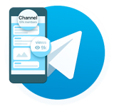 telegram channel 160x150 1